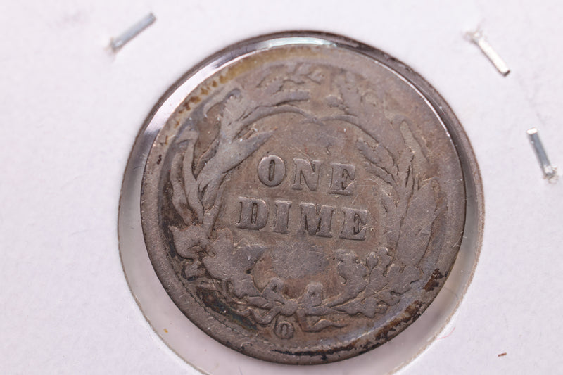 1893-O Barber Silver Dime., V.G., Store Sale