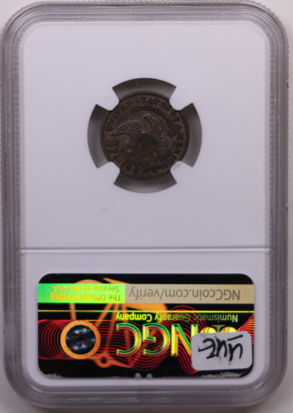 1830 Cap Bust Silver Dime, NGC VF-35, Circulated Coin, Store #DE1006.