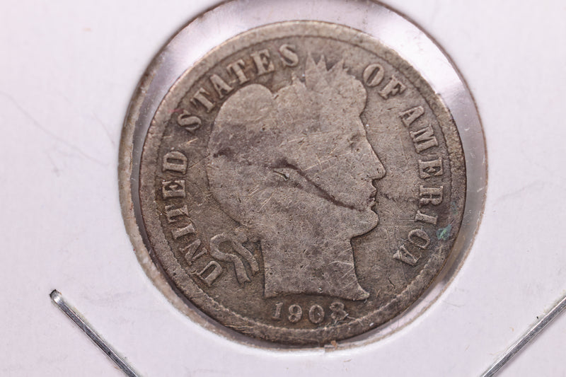 1893-S Barber Silver Dime., Good., Store Sale