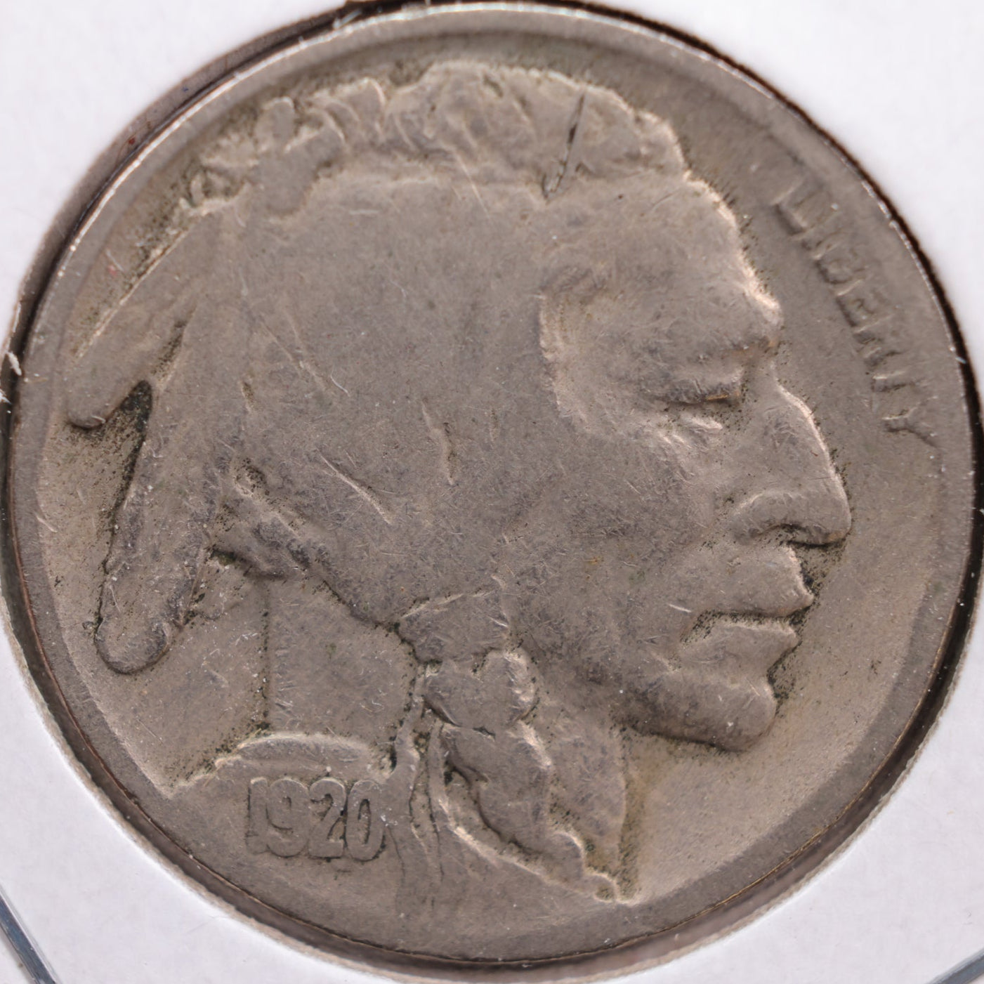 1920 Buffalo Nickel, Very Good Circulated Coin, Store #NL445