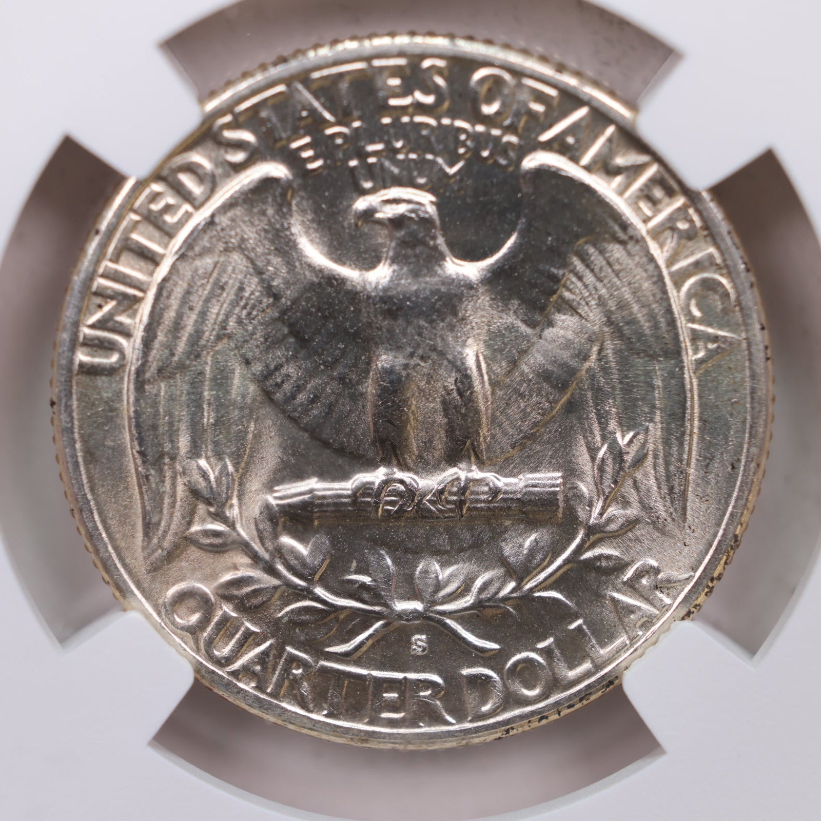 1938-S Washington Silver Quarter, NGC MS-65, Uncirculated, Store #QR1969.