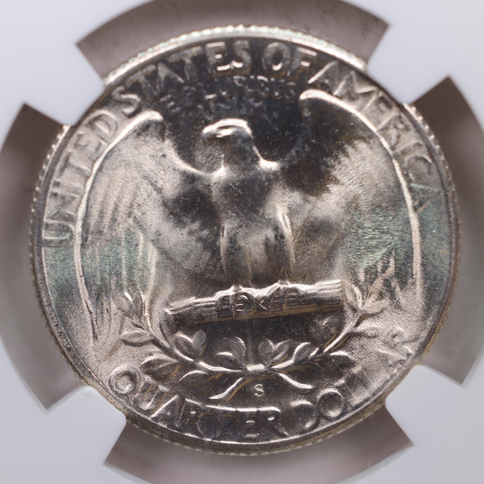 1946-S Washington Silver Quarter, NGC MS-66, Uncirculated, Store #QR1970.