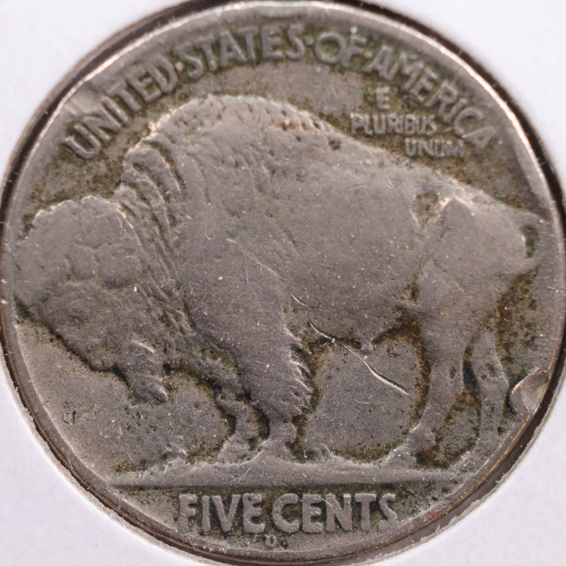 1920-D Buffalo Nickel, Very Fine Circulated Coin, Store