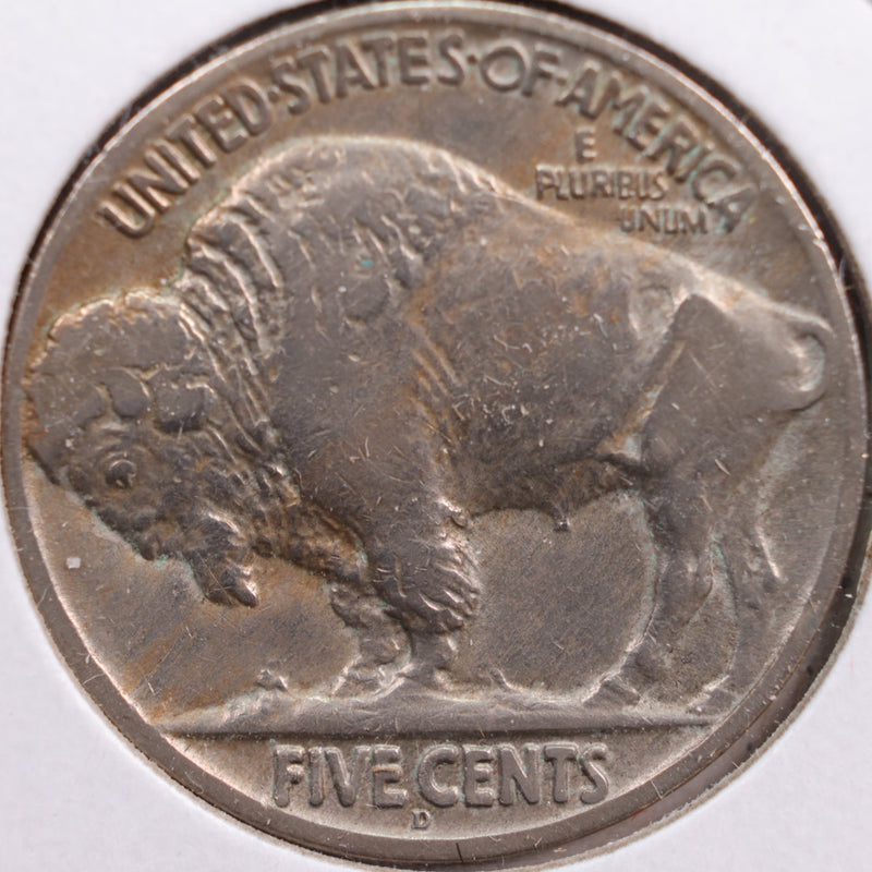 1920-D Buffalo Nickel, Very Fine Circulated Coin, Store