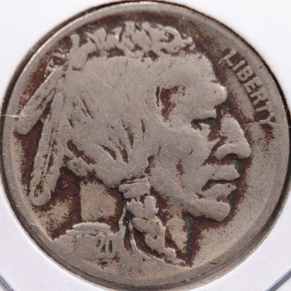 1920-D Buffalo Nickel, Very Good Circulated Coin, Store #NL455