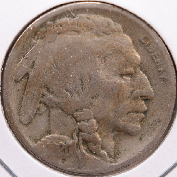 1920-S Buffalo Nickel, Fine Circulated Coin, Store #NL460