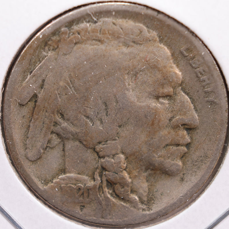 1920-S Buffalo Nickel, Fine Circulated Coin, Store