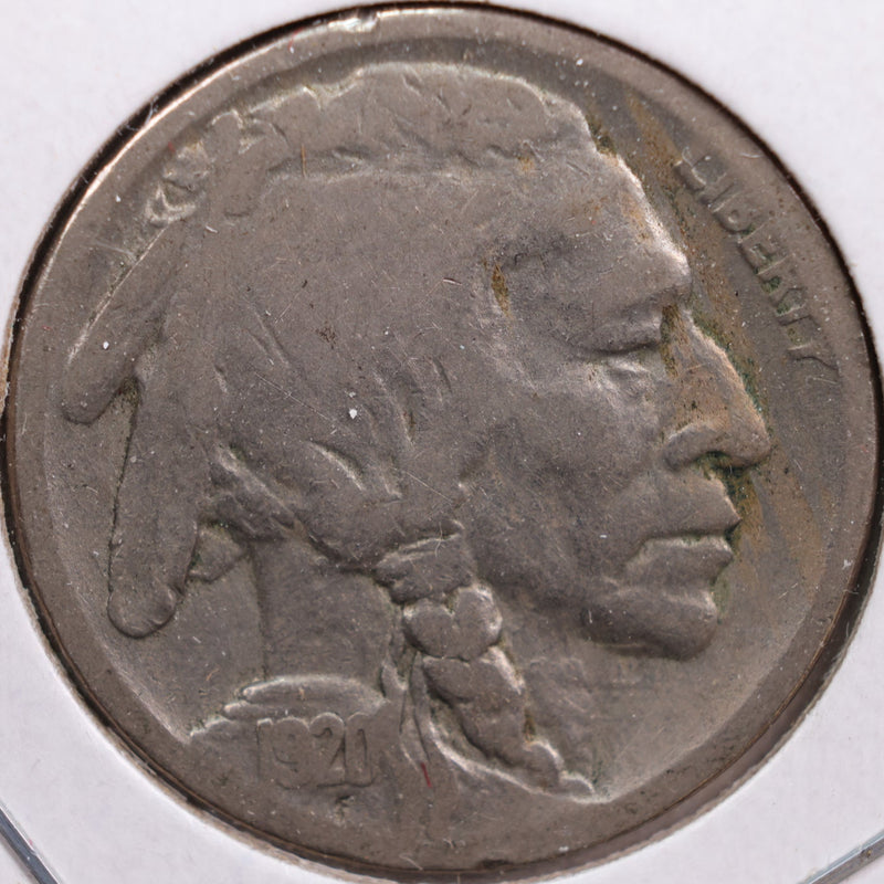 1920-S Buffalo Nickel, Very Good Circulated Coin, Store