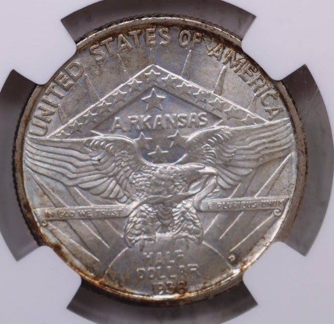 1938-D Arkansas Commemorative Coin, NGC MS-67, Store Sale #EC010