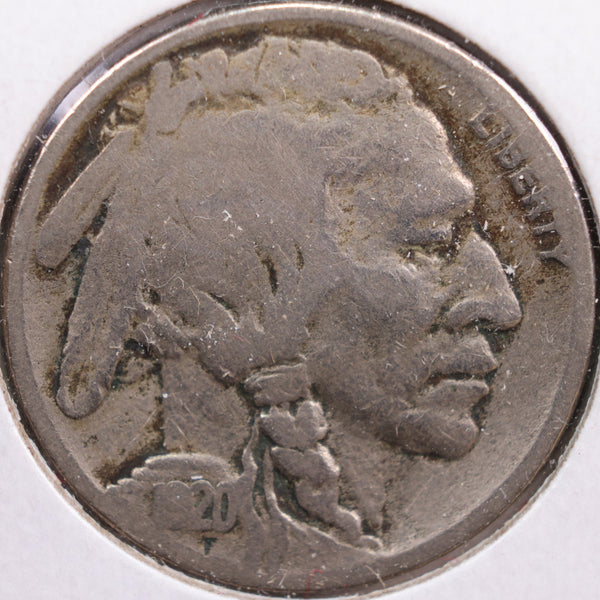 1920-S Buffalo Nickel, Very Good Circulated Coin, Store #NL465