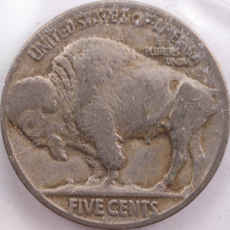 1920-S Buffalo Nickel, Very Good Circulated Coin, Store