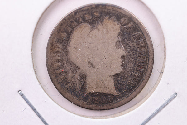 1895 Barber Silver Dime., Fair., Store Sale #19246