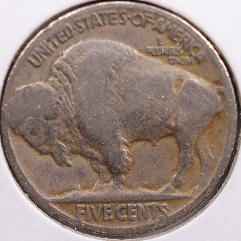 1921 Buffalo Nickel, Very Good Circulated Coin, Store