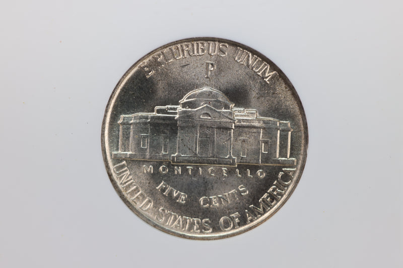 1942-P Silver Jefferson Nickel, NGC Certified MS-66. Store
