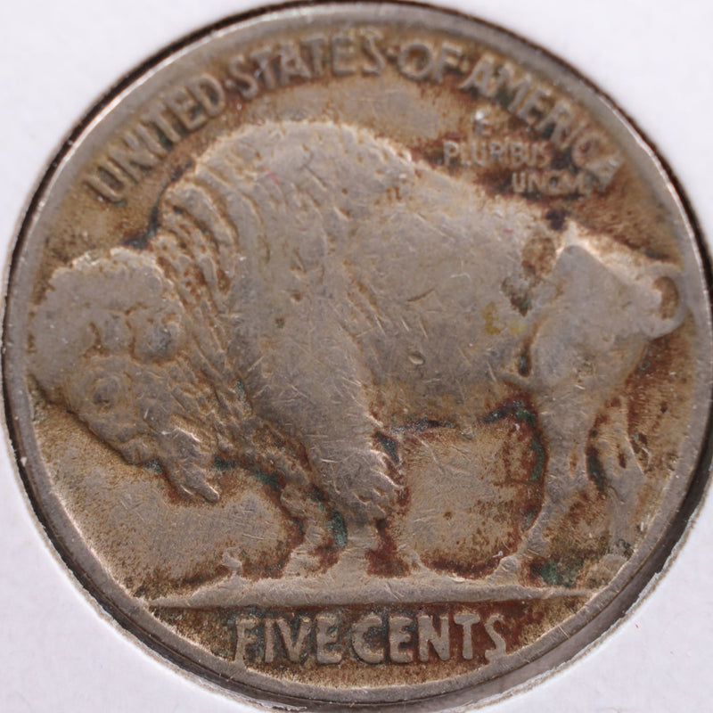 1921 Buffalo Nickel, Fine Circulated Coin, Store