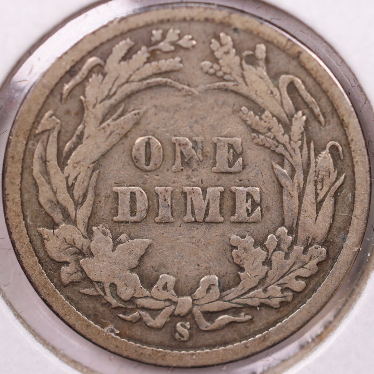 1895-S Barber Dime, Good Circulated Coin, Store #DE817