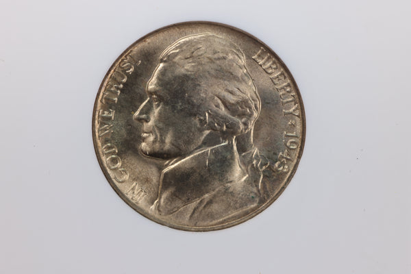 1943-D Silver Jefferson Nickel, NGC Certified MS-66. Store #23062305