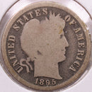1895-S Barber Silver Dime, Good Circulated Coin, Store Sale