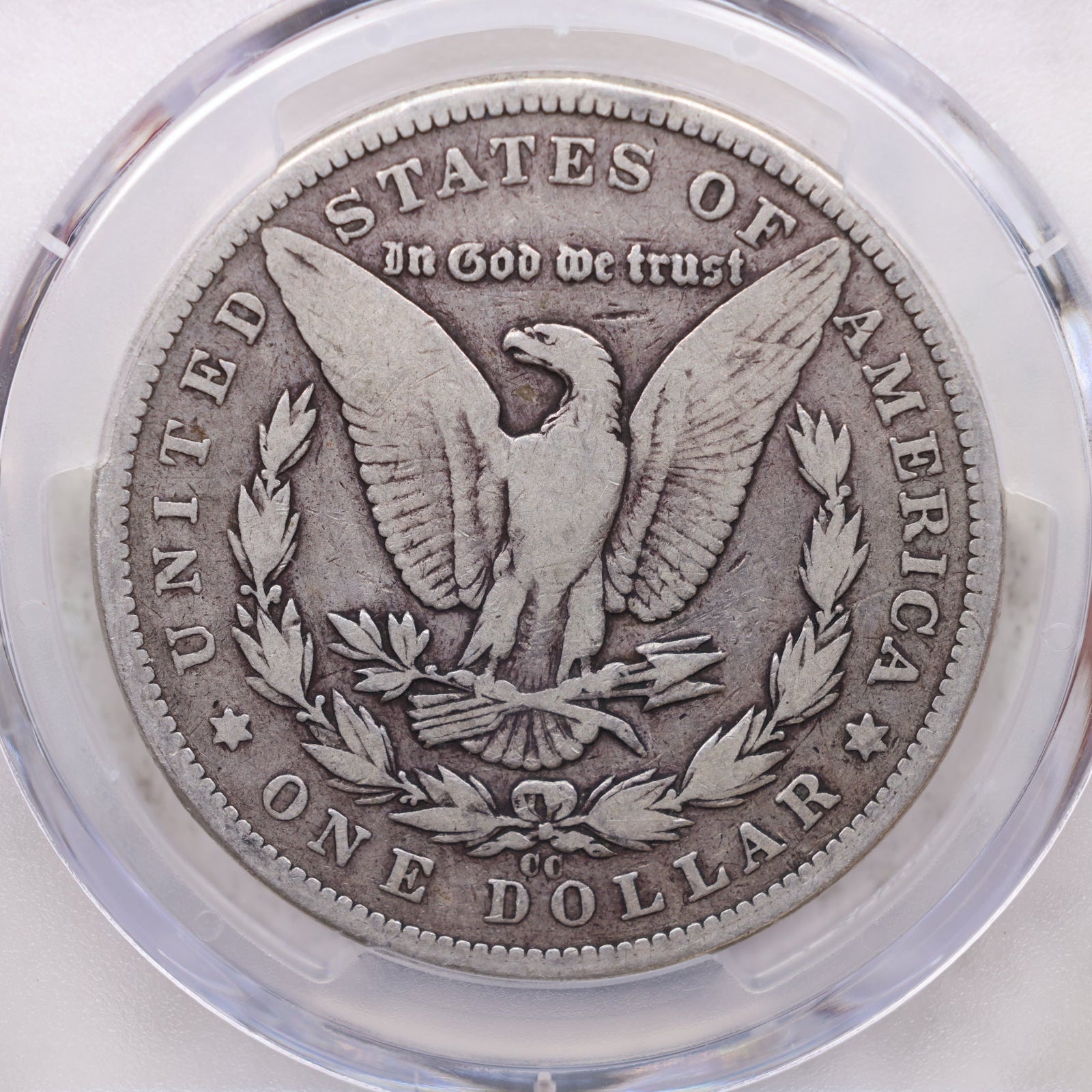 1890-CC Morgan Silver Dollar, Nice Eye Appeal, PCGS G-06, Store #DR061.