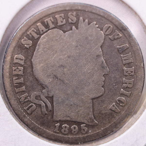 1895-S Barber Silver Dime., Good., Store Sale #d895S02