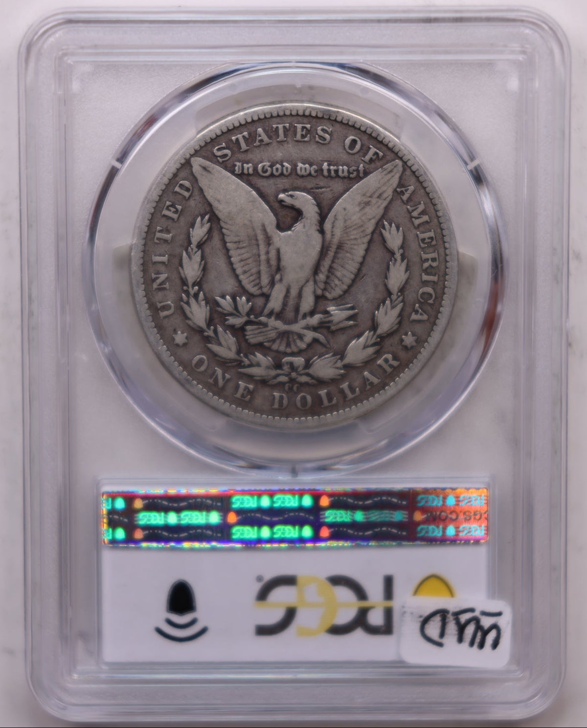 1890-CC Morgan Silver Dollar, Nice Eye Appeal, PCGS G-06, Store #DR061.
