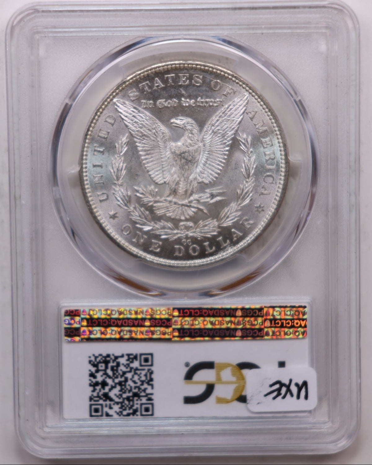 1890-CC Morgan Silver Dollar, Uncirculated Coin, PCGS MS-62, Store #DR062.