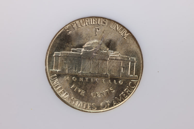 1944-P Silver Jefferson Nickel, NGC Certified MS-66. Store
