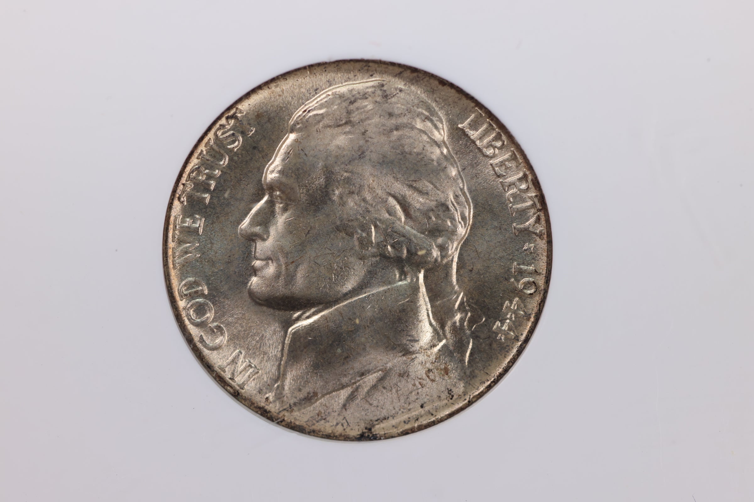 1944-P Silver Jefferson Nickel, NGC Certified MS-66. Store #23062307