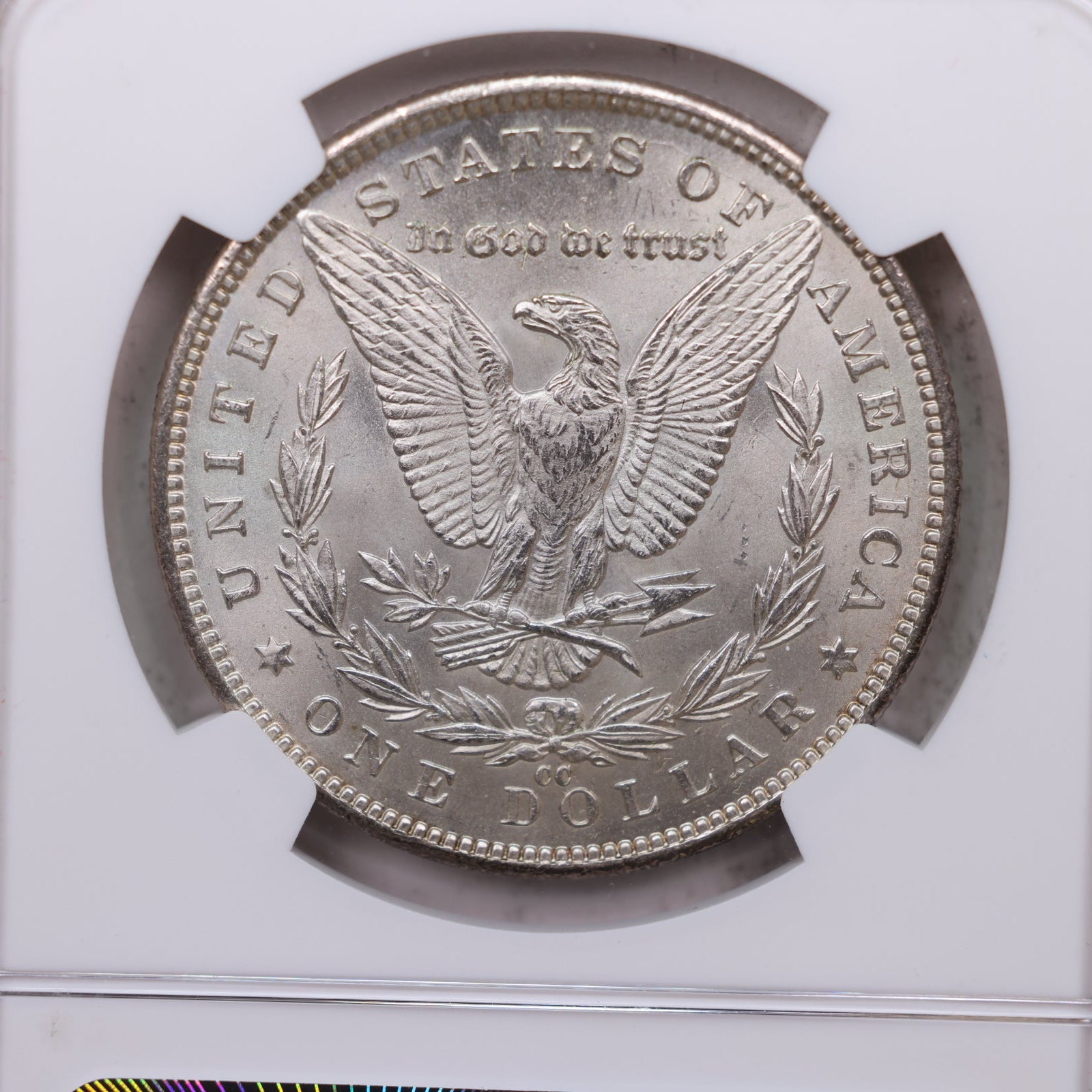 1891-CC Morgan Silver Dollar, Uncirculated Coin, NGC MS-62, Store #DR063.