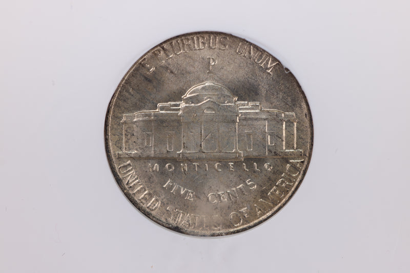1944-P Silver Jefferson Nickel, NGC Certified MS-66. Store