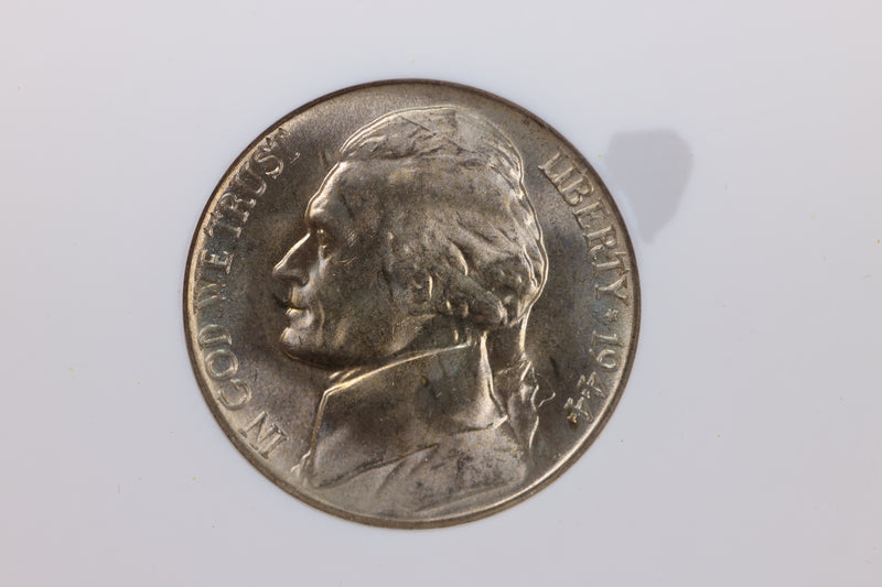 1944-S Silver Jefferson Nickel, NGC Certified MS-66. Store