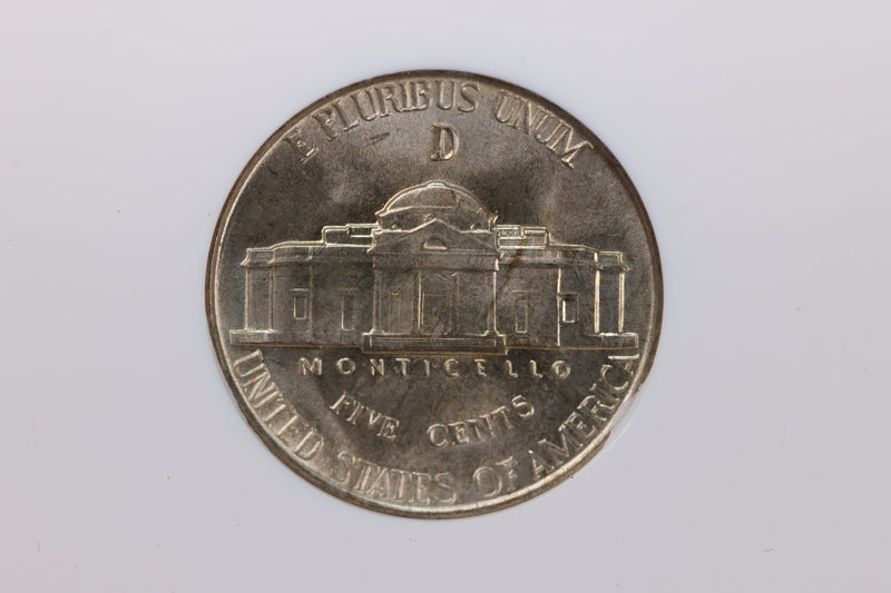 1944-S Silver Jefferson Nickel, NGC Certified MS-66. Store