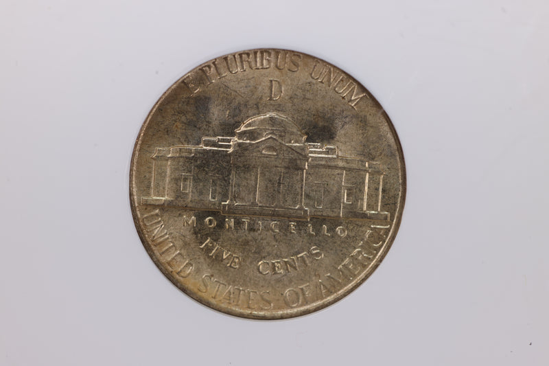 1944-S Silver Jefferson Nickel, NGC Certified MS-66. Store