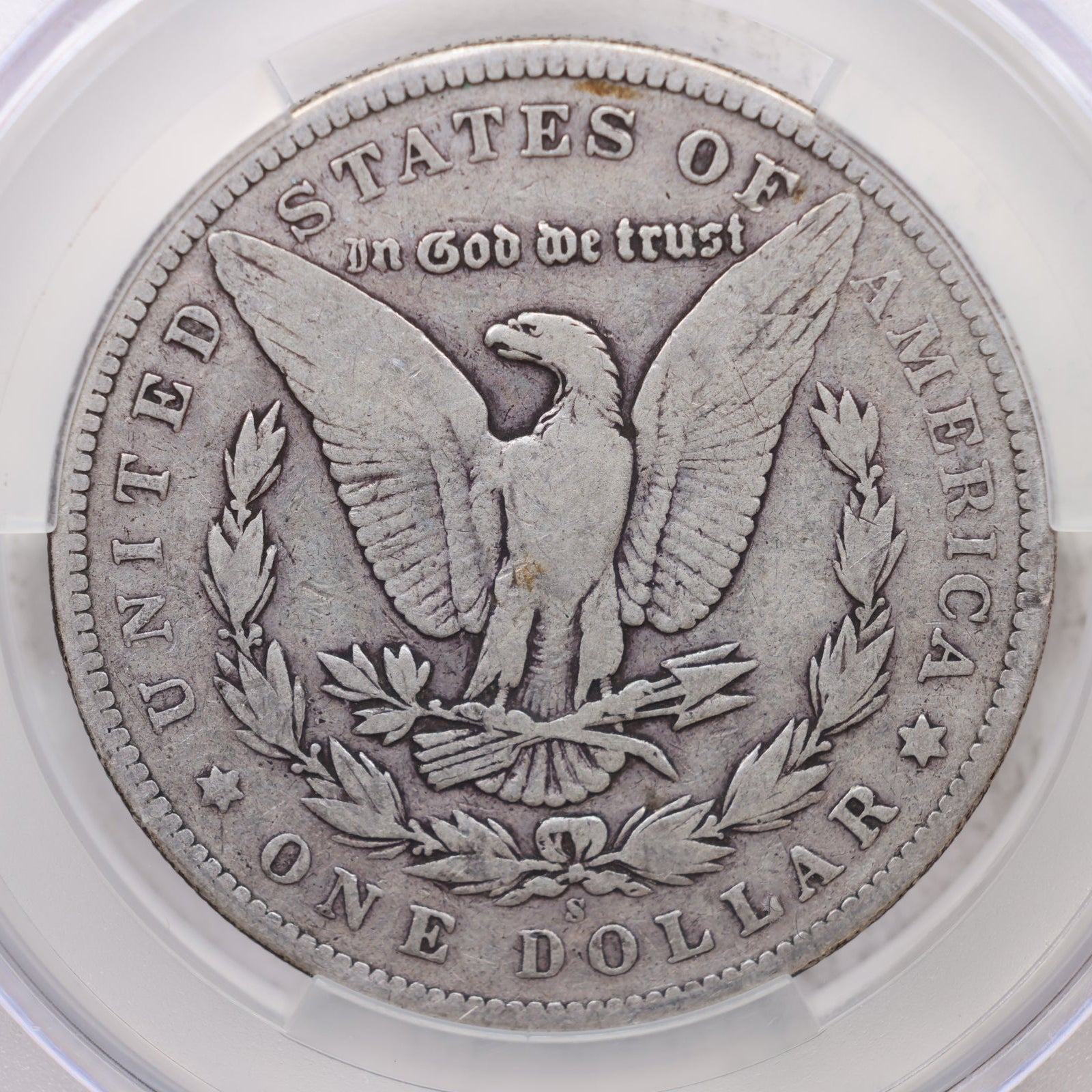 1895-S Morgan Silver Dollar, CAC Graded VG-10, Circulated, Store #DR064.