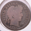 1895-S Barber Silver Dime, About Good Circulated Coin, Store