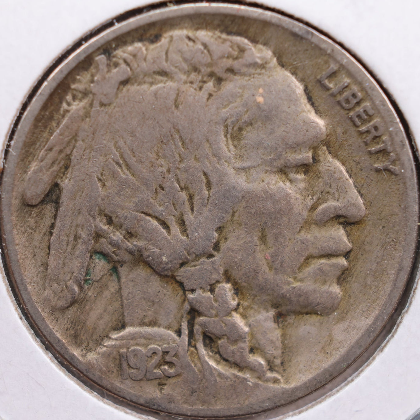1923 Buffalo Nickel, Fine Circulated Coin, Store #NL489