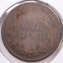 1895-S Barber Silver Dime, About Good Circulated Coin, Store