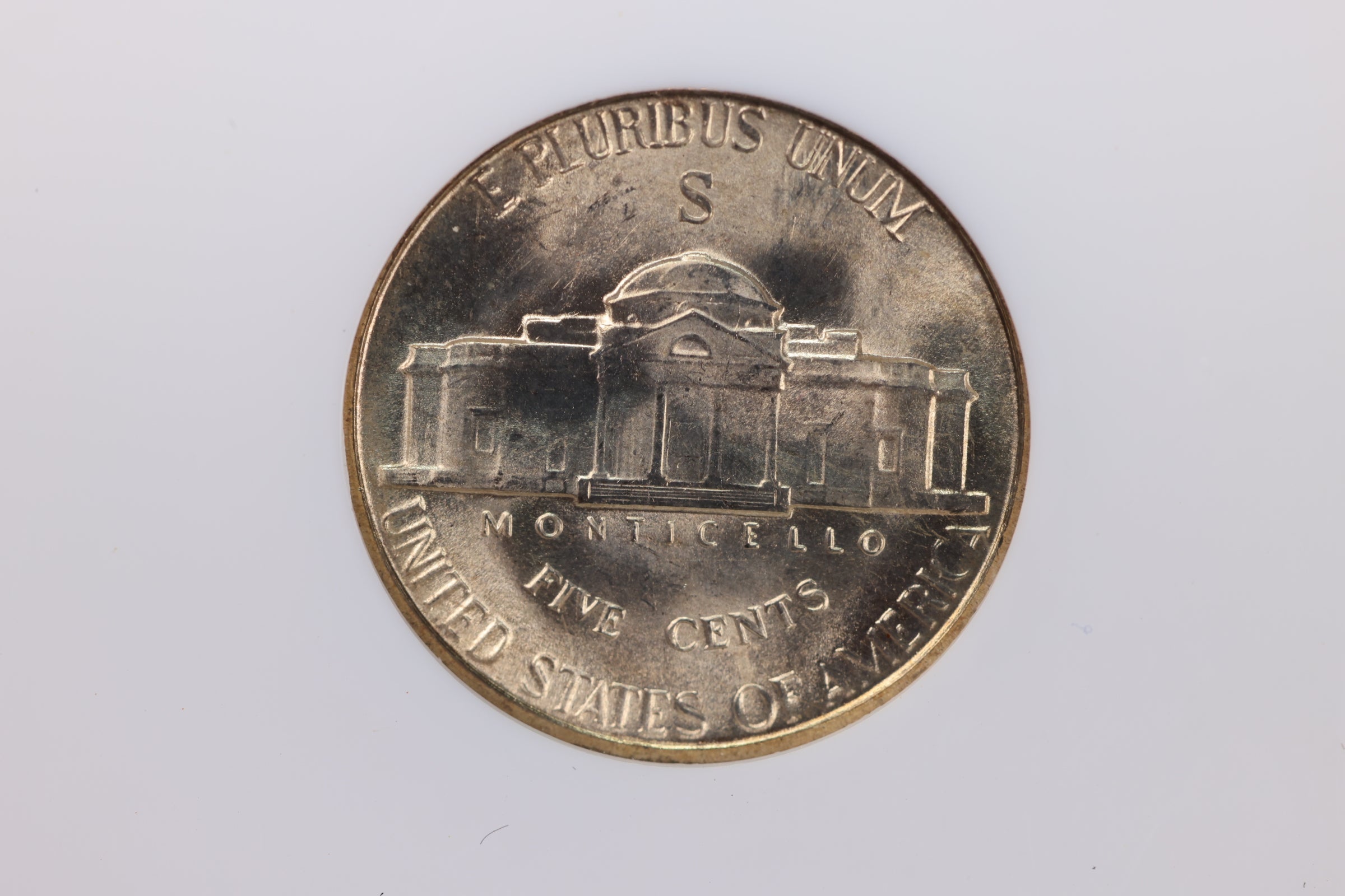 1944-S Silver Jefferson Nickel, NGC Certified MS-66. Store #23062309
