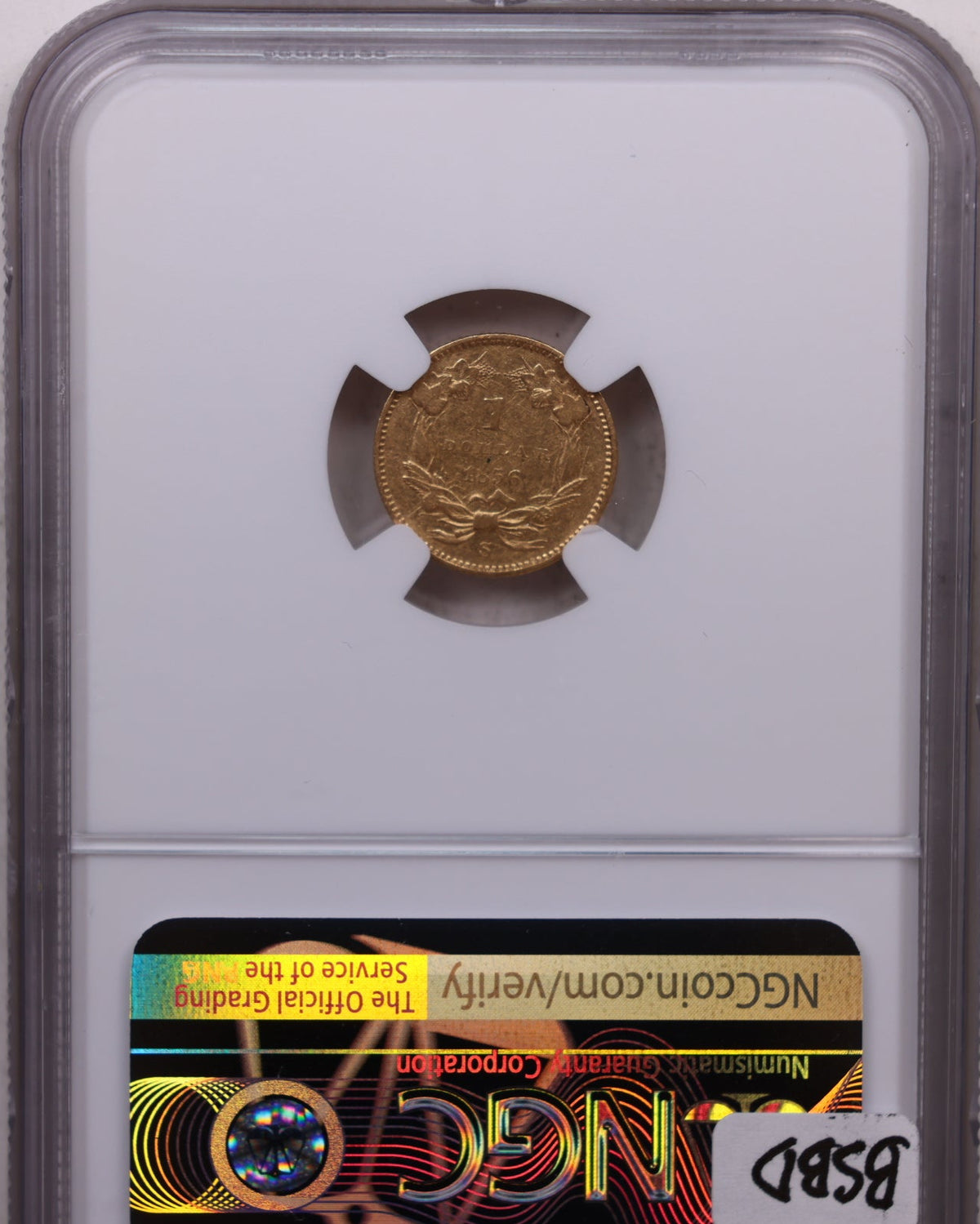 1856-S Princess Gold One Dollar, NGC XF-45, NICE!, Store Sale #GGD003