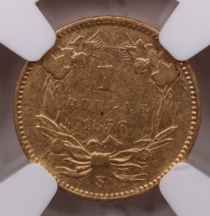 1856-S Princess Gold One Dollar, NGC XF-45, NICE!, Store Sale #GGD003