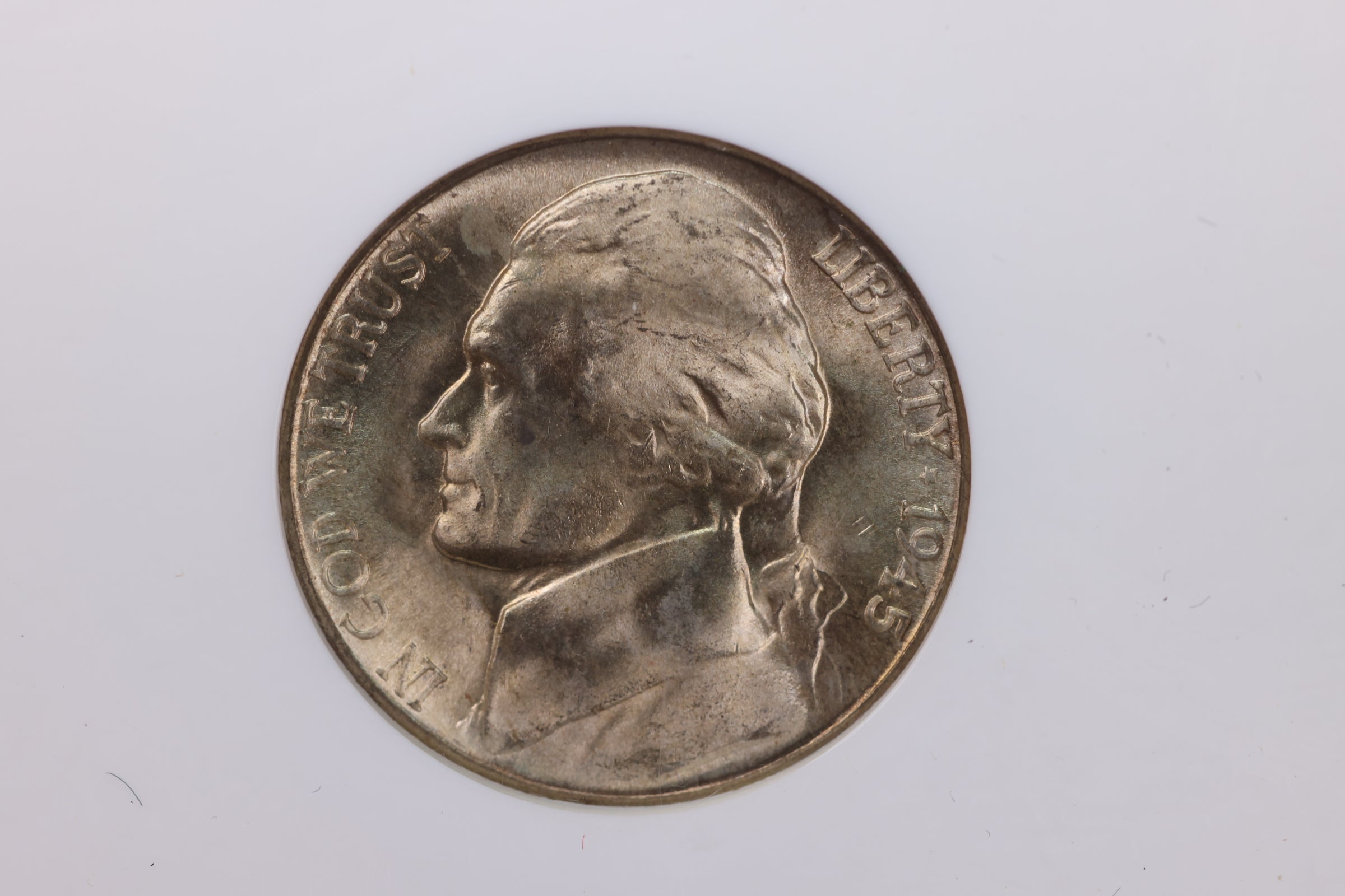 1945-D Silver Jefferson Nickel, NGC Certified MS-66. Store #23062312