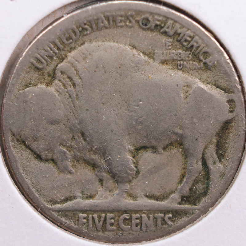 1923-S Buffalo Nickel, Very Good Circulated Coin, Store
