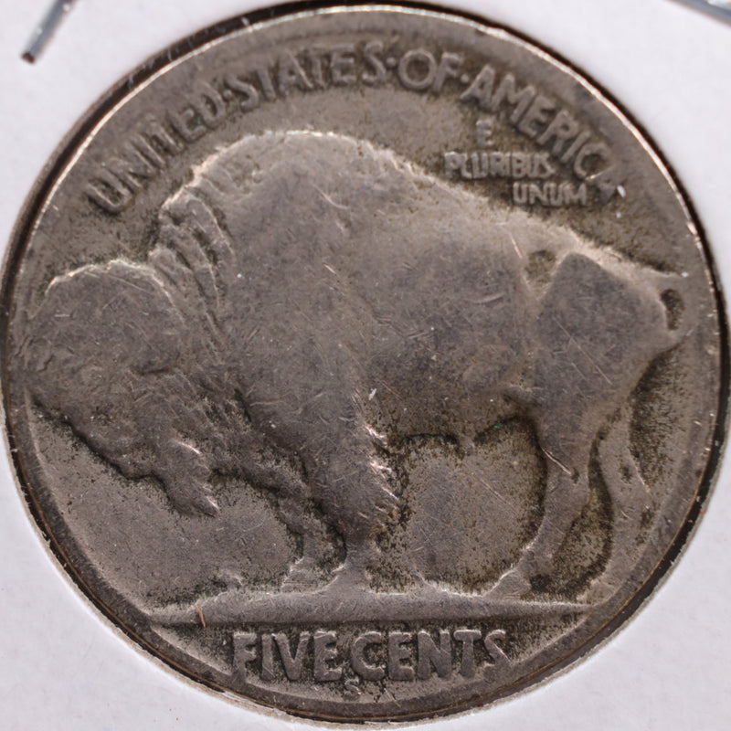 1923-S Buffalo Nickel, Good+ Circulated Coin, Store