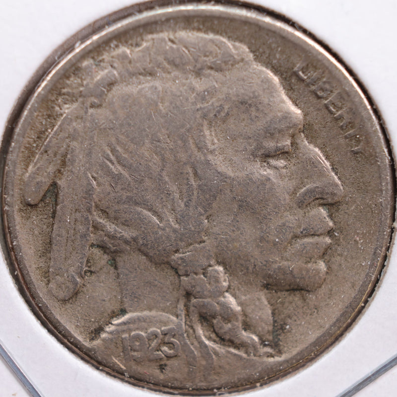 1923-S Buffalo Nickel, Fine+ Circulated Coin, Store