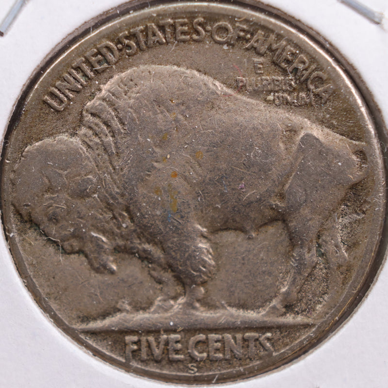 1923-S Buffalo Nickel, Fine+ Circulated Coin, Store