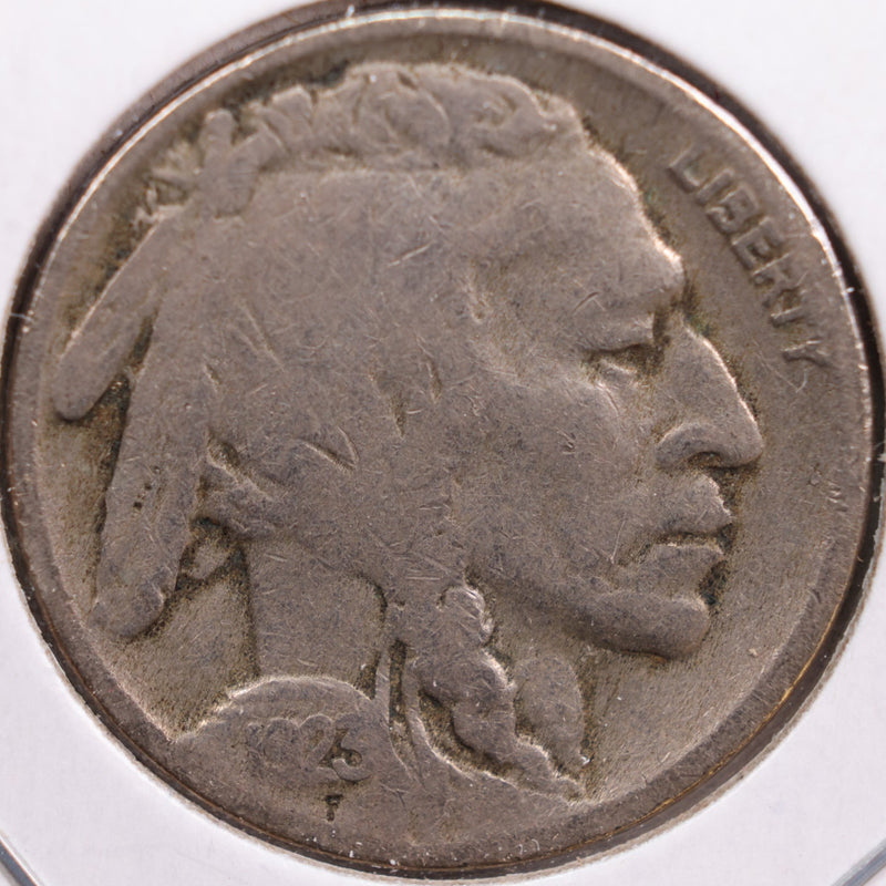 1923-S Buffalo Nickel, Very Good Circulated Coin, Store