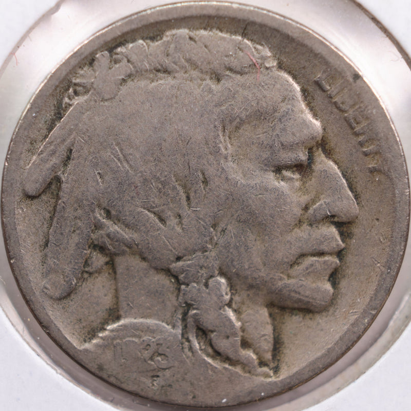 1923-S Buffalo Nickel, Very Good Circulated Coin, Store