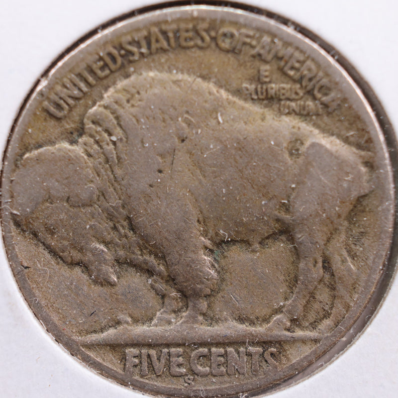 1923-S Buffalo Nickel, Very Fine Circulated Coin, Store