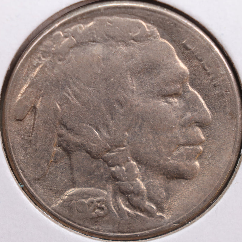 1923-S Buffalo Nickel, Very Fine+ Circulated Coin, Store