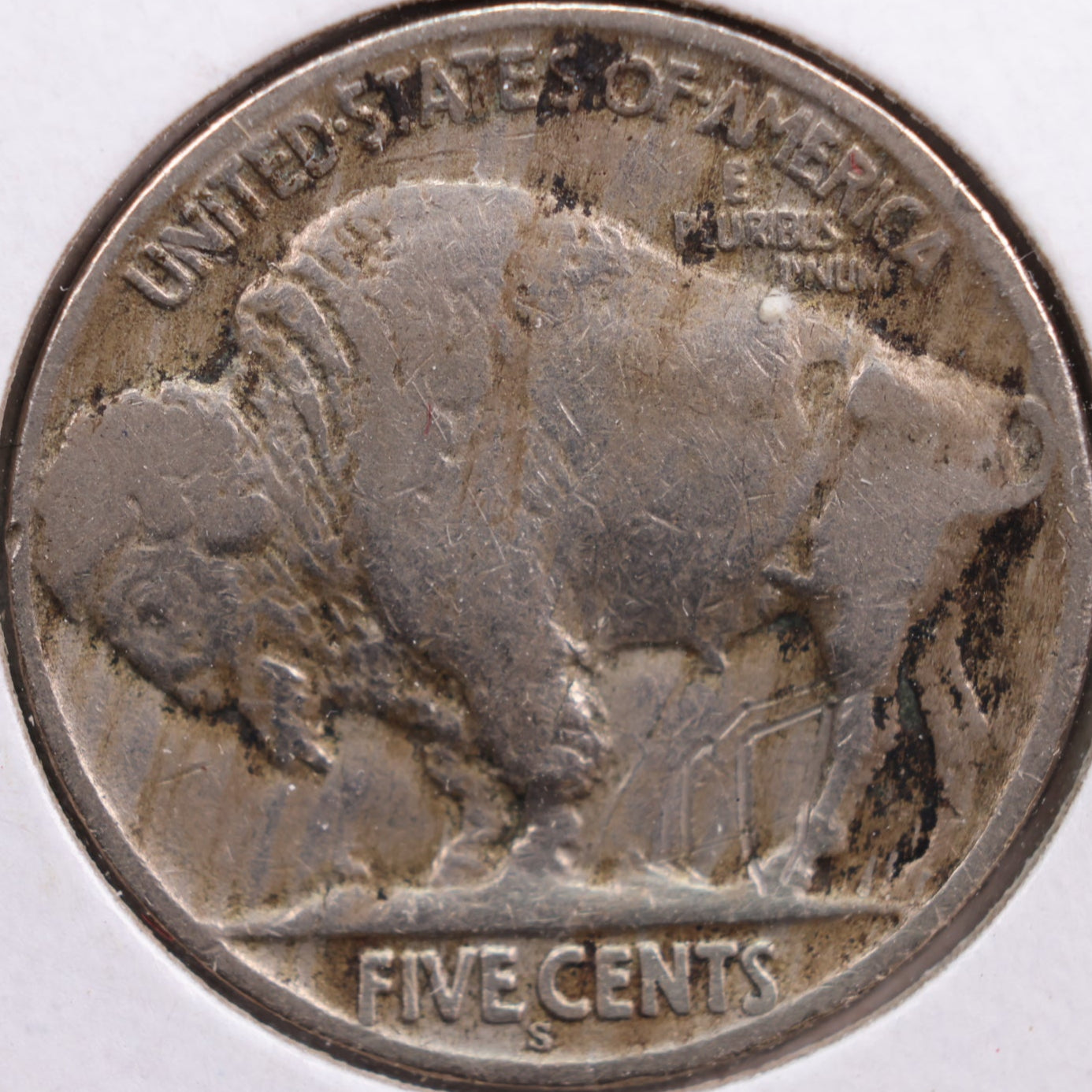 1923-S Buffalo Nickel, Fine Circulated Coin, Store #NL507